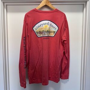 Vineyard Vines Avalon New Jersey Long Sleeve Tee